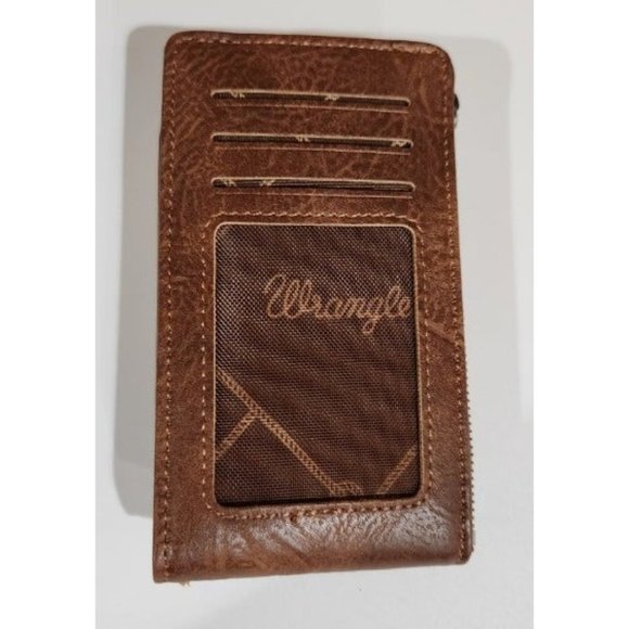 Wrangler Womens Bifold Card Wallet Vintage Multi Credit Card Holder Slim - Picture 1 of 3